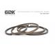 KZT-Contami seal PTFE Bronze color For Excavator Machine Hydraulic Cylinder Seal