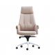Upholstery Armrest Leather Office Swivel Chair Ergonomic Leather Managers Chair