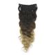 FoHair Brazilian Virgin Human Clip in/on hair extensions,top quality,body wave