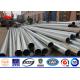 One Section Design 35FT Electric Galvanised Steel Pole 500kg Design Load
