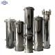Sanitary filter/strainer stainless steel micro multi core round cartridge filter housing