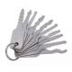 Universal Trial Keys for locksmith custom lock pick set tool lock picking 10 Both sides