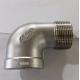 304 Stainless Steel Cast Fittings Threaded 90 Degree Elbow MSS SP-114 CL150