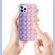Bubble Pop Mobile Phone Silicone Cases Stress Relief For Iphone