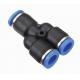 Plastic Pneumatic Air Fittings, Air Hose Fittings Union Y - PY