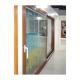 KDSBuilding China Manufacture Double Glass Luxury Lift And Slide Wooden Door