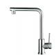 gooseneck Acciaio inossidabile kitchen sink mixer lead free cucina rubinetto tap steel faucet for kitchen sink
