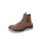 Comfort Steel Toe Cap Hiking Waterproof Hunting Boots Cow Leather Office Without Zipper
