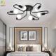 Used For Home/Hotel Hot Sale Nordic Style Slash Black Iron Ceiling Light