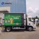 Sinotruk HOWO 4x2 Refrigerator Freezer Truck Drinks Beverage Refrigerated Box Truck