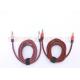 Colorful Cell Phone Accessories Stereo 3.5 Audio Extension Cable Aluminum Connector