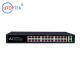 High quality RACK Type 24port POE+2xGE UPlink POE Etherent switch 250m for IP Camera ip phone