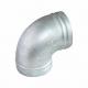 Galvanized Iron Elbow 90 Degree Bent Cast Iron Pipe Fittings Internal Thread Mouth Internal Tooth DN20