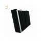Activated Carbon Pocket Filters Synthetic Fiber Bag Air Filter With Aluminum Frame