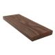 134*24mm 38% HDPE Solid Wood Decking Board FSC Light Grey High Strength