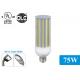 E40 Base 180 Degree Retrofit Street Light Bulbs , Led Light Bulbs 6500k - 3000K