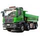 Euro 6 Emission Standard 23 Used Shacman Delong M3000S 350 HP 8x4 6.5m LNG Dump Truck