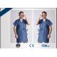 Non Woven Disposable Isolation Gown , Hygienic Disposable Protective Coveralls