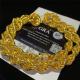 GRA Miami Cuban Link Chain 11mm   14k Gold Cuban Link Chain With More Bling Shine