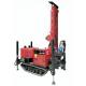 Diesel Driven Water Well Drill Rig Equipment Compact Structure For 200m Drilling