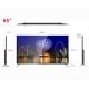 400 Nits Liquid Crystal Display TV 65 Inch Lcd Smart Tv Android 8.0