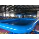 Customized  Logo PVC Swimming Pool Removable And Portable Above Ground PVC Pools 