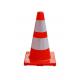 18 Fluorescent Orange PVC Road Cone Plastic Safety Cone