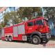 6x4 Drive Lengthen Cab Foam Tender Fire Truck With 11000kg 276kw Engine