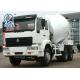 HOWO Concrete Mixer Truck  8-16cbm 8x4 Euro 2/3  LHD RHD  371HP With Italy PTO and MOTOR