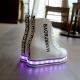 Fast Moving Led Glow Product optical texture shoes