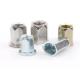 Carbon Steel Class 4.8 Hexagon Flat Head Rivet Nut M6 Rivet Nut High Strength