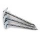 Metal Home Appliances Parts Umbrella Head Roofing Nails Galvanized With Round Cap