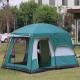 430*305*210cm Three Room Outdoor Sport Tent 210D 8 Person Family Tent