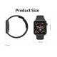 Black Wallpaper Smartwatch For Women Real Time Weather Forecast / Heart Rate Monitor