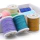 Polyester/Waxed Material 0.8mm 50m Flat Waxed Sewing Thread for Leather Stitching