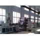 Hollow Grid Plastic Sheet Extrusion Line , Double Screw PP / PE Sheet Extrusion Machinery