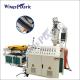 Plastic HDPE Pipe Extruder Machine HDPE Single Wall Corrugated Pipe Extrusion Machine