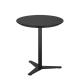 H21.65 Inch ABS Top Side Round Coffee Bedside Table For Livingroom