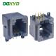 DGKYD5523A1166IWA8DY5 full plastic light free RJ11 Ethernet connector 6P6C FR52 material