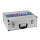 OEM/ODM Wholesale Silver Aluminum Carrying Cases With Custom Made Die Cut Foam Insert And Logo