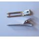 Fashion High Quality Metal 40mm Double Prong Alligator Hair Clip