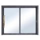 Bulletproof White Aluminum Sliding Doors Standing Impact Glass Prefabricated