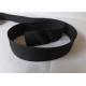 4cm Black Texture Polyester Webbing Tape Recycled Binding For Garment