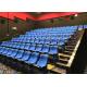Fashionable Public Theater Seating With Wooden Writing Pad Foldable Cinema Chairs