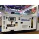 100KW White High-Performance Canopy Diesel Generator Set Durable Reliable Power Cummins Silent