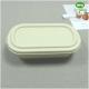 Eco-Friendly Sugarcane Pulp 850ml Package Box With Lid -100% Biodegradable Microwavable Lunch Box Food Packaging Box
