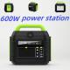 Recyclable 600W Portable Mobile Generator for Outdoor Camping and Solar Energy Storage