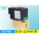 NC NO 9 MM Orifice Piston Solenoid Valve 0 - 10 Bar PTFE - 60 - 200 ℃ Temperatur