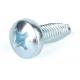 Pan Head Phillips Drive Thread Forming Screws Zinc Plated Steel Tapping Screws