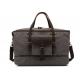 Genuine Leather Canvas Anti Tear Outdoor Duffle Bag Waterproof Durable Carry On